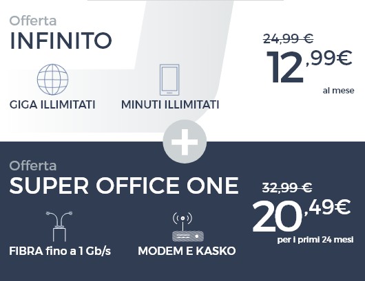 Infinito + SuperOfficeOne